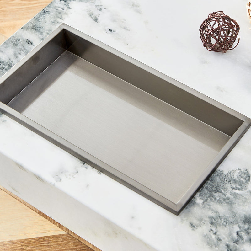 A modern and practical coffee table, black and white in imitation marble pattern, made of MDF material. The fusion of elegance and natural fashion 31.4"x 31.4"x 12 "