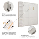 Folding Vertical Murphy Wall Bed by HouseOfZazla