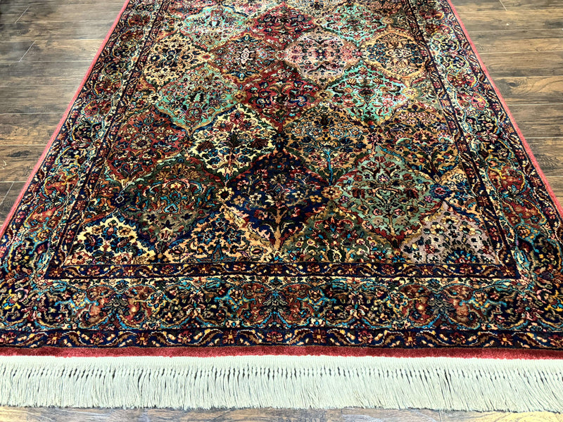 5.9 x 9 Karastan Rug Multicolor Panel Kirman