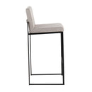 Fuji - Contemporary High Back Barstool Elegant Design by HouseOfZazla