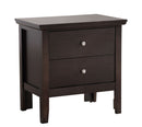 English Dovetailed Drawers Nightstand by Unique Piece Furniture