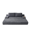 70.8-Inch Corduroy Two-In-One Sofa Bed