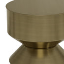 Miller - Side Table - Black / Brass by HouseOfZazla