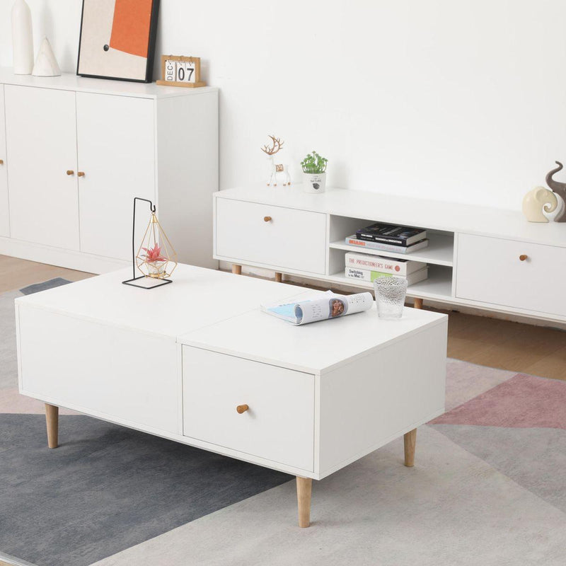 2 DRAWERS TV CABINET-1630