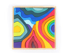 **Pre-order (Ships in 1-2 Weeks)**Large STAINED Four Elements Wooden Stacking Puzzles Building Blocks