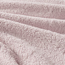 King/Cal King Crushed Velvet Sherpa Reversible Comforter Set