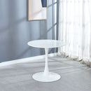 Mid-Century Tulip Table With Round Top, Pedestal Base by Unique Piece Furniture