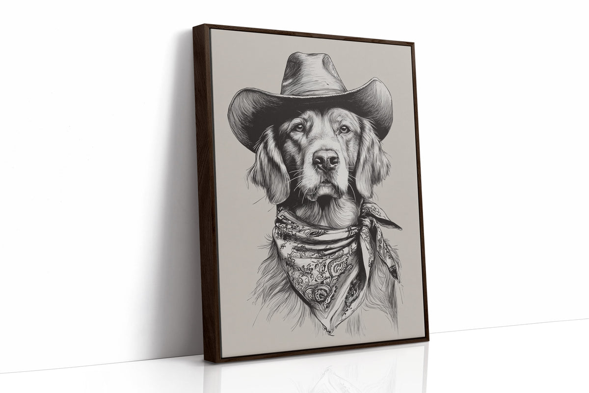 A Canine Cowboy's Stalwart Gaze, photo 12 of 13