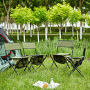 Folding Outdoor Chairs With Storage Bag, Portable Chair For Indoor, Outdoor Camping, Picnics And Fishing by HouseOfZazla