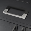 Bathroom Vanity With Sink And Ample Storage, Rectangular Undermount Sink - Black by HouseOfZazla
