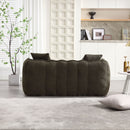 Cozy Beanbag Chair With High Resilience Foam Core For 2 by HouseOfZazla