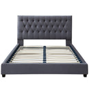 Donald - Mid-Century Modern Upholstered Platform Bed by Unique Piece Furniture