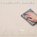 Puzzle Exercise Floor Mats 1/2 Inch Thick - 24 Tiles by LJGDeals