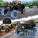 24V 2 Seater Ride on Car 4WD/2WD Switchable for Kids with Remote for Ages 3+ by LJGDeals