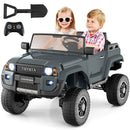 24V 2 Seater Ride on Car 4WD/2WD Switchable for Kids with Remote for Ages 3+ by LJGDeals