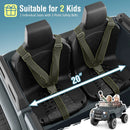 24V 2 Seater Ride on Car 4WD/2WD Switchable for Kids with Remote for Ages 3+ by LJGDeals