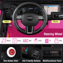 24V 2 Seater Ride on Car 4WD/2WD Switchable for Kids with Remote for Ages 3+ by LJGDeals