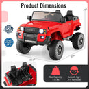 24V 2 Seater Ride on Car 4WD/2WD Switchable for Kids with Remote for Ages 3+ by LJGDeals