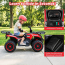 24V Electric Ride On Quad with LED Headlights by LJGDeals