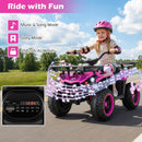 24V Electric Ride On Quad with LED Headlights by LJGDeals