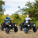 24V Kids ATV 2-Seater with 4 Motors with LED Lights and Music by LJGDeals