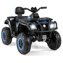 24V Kids ATV 2-Seater with 4 Motors with LED Lights and Music by LJGDeals