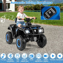 24V Kids ATV 2-Seater with 4 Motors with LED Lights and Music by LJGDeals