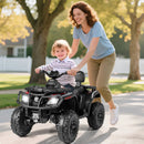 24V Kids ATV 2-Seater with 4 Motors with LED Lights and Music by LJGDeals