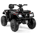 24V Kids ATV 2-Seater with 4 Motors with LED Lights and Music by LJGDeals
