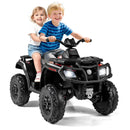 24V Kids ATV 2-Seater with 4 Motors with LED Lights and Music by LJGDeals