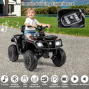 24V Kids ATV 2-Seater with 4 Motors with LED Lights and Music by LJGDeals