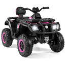 24V Kids ATV 2-Seater with 4 Motors with LED Lights and Music by LJGDeals