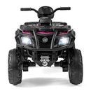 24V Kids ATV 2-Seater with 4 Motors with LED Lights and Music