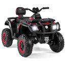 24V Kids ATV 2-Seater with 4 Motors with LED Lights and Music