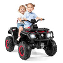 24V Kids ATV 2-Seater with 4 Motors with LED Lights and Music by LJGDeals
