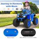 24V Kids Ride-On Electric ATV with Wireless Connection for Toddlers 3-8 Years Old by LJGDeals