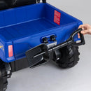 24V Kids Ride-On Dump Truck with Electric Dump Bed 2-Seater by LJGDeals