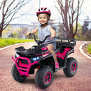 24V Kids Ride on Electric ATV Quad Car with Realistic Sounds and LED Lights by LJGDeals