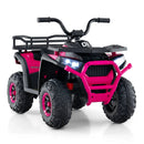 24V Kids Ride on Electric ATV Quad Car with Realistic Sounds and LED Lights by LJGDeals