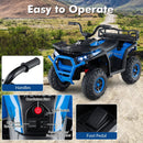 24V Kids Ride on Electric ATV Quad Car with Realistic Sounds and LED Lights by LJGDeals