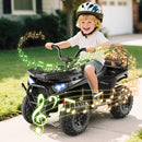 24V Kids Ride on Electric ATV Quad Car with Realistic Sounds and LED Lights by LJGDeals