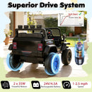24V Ride On Car for Kids with Parent Remote Control and Music by LJGDeals