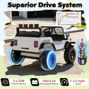 24V Ride On Car for Kids with Parent Remote Control and Music by LJGDeals