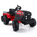 24V Ride On Tractor for Kids Electric Vehicle with Detachable Trailer and Remote Control by LJGDeals