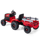 24V Ride On Tractor for Kids Electric Vehicle with Detachable Trailer and Remote Control by LJGDeals