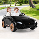 24V Ride-on Car for Kids 4WD 2-Seater Licensed Lamborghini Electric Vehicles with Music
