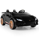 24V Ride-on Car for Kids 4WD 2-Seater Licensed Lamborghini Electric Vehicles with Music