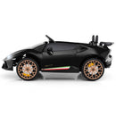 24V Ride-on Car for Kids 4WD 2-Seater Licensed Lamborghini Electric Vehicles with Music