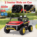 24V Ride on Toy for Kids 2 Seater Ride on Truck Car with Horn Music Story