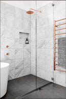 Bianco Carrara"C" Marble 3/4" x 12" Bullnose Liner Polished Tile